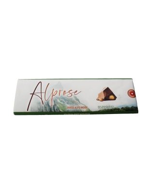 Premium mléčná čokoláda s celými lískovými ořechy, Chocolat Alprose